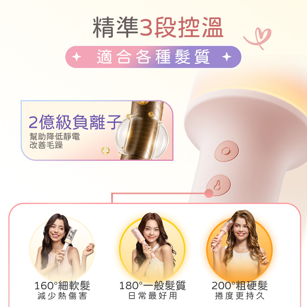 Laifen AutoCurl 智能捲髮棒